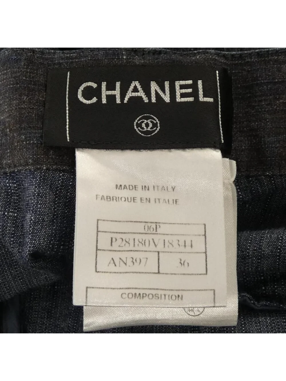 Chanel Vintage Pants Black